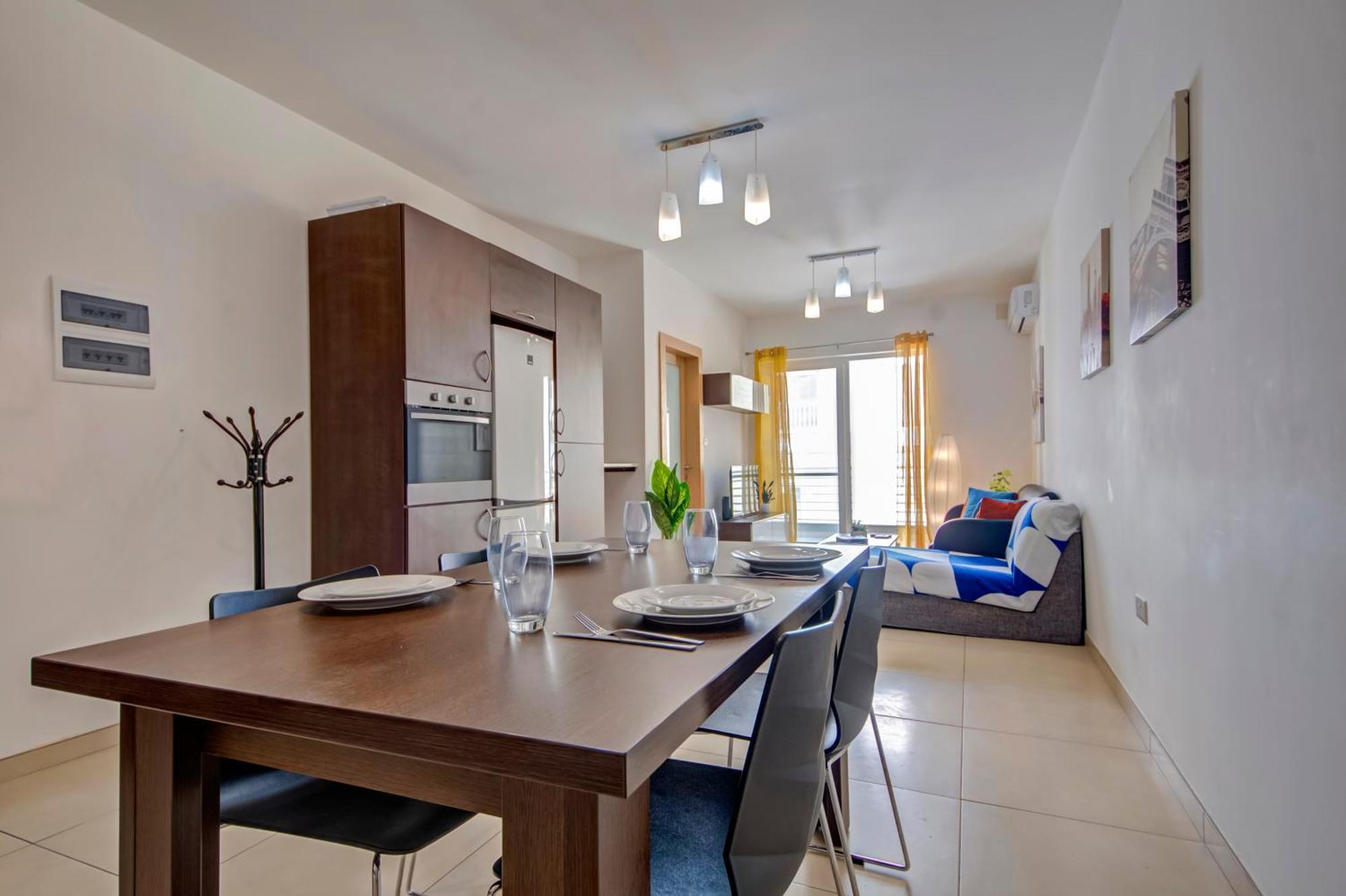 Modern 2Br Apt With Balconies In St Julians, Paceville - Apt 5 By Vaganza Сент Джулианс Экстерьер фото