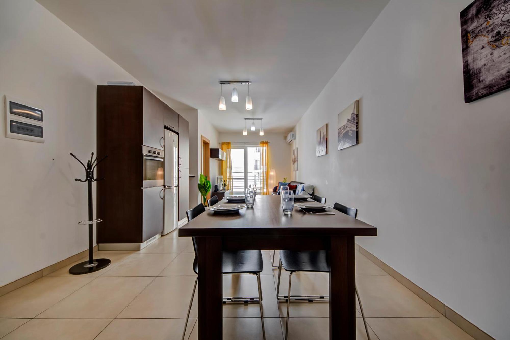 Modern 2Br Apt With Balconies In St Julians, Paceville - Apt 5 By Vaganza Сент Джулианс Экстерьер фото